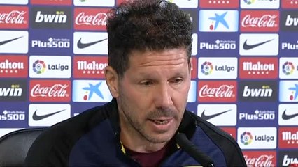 Simeone: "Imagino que jugará Isco y tendrán más posesión que con Casemiro"