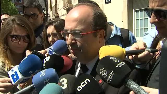 Iceta: Lo que dije es lo que dije y lo reitero aquí