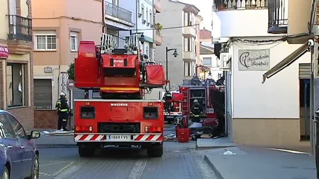 Varios heridos tras una explosión en una carnicería de Granada