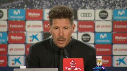 Simeone: "Sentíamos que estábamos cerca de la victoria"