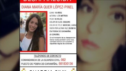 Se cumplen ocho meses de la desaparición de Diana Quer