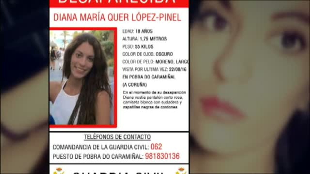 Se cumplen ocho meses de la desaparición de Diana Quer