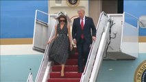 Donald Trump y Xi Jinping aterrizan en Florida con motivo de la cumbre bilateral entre China y Estados Unidos