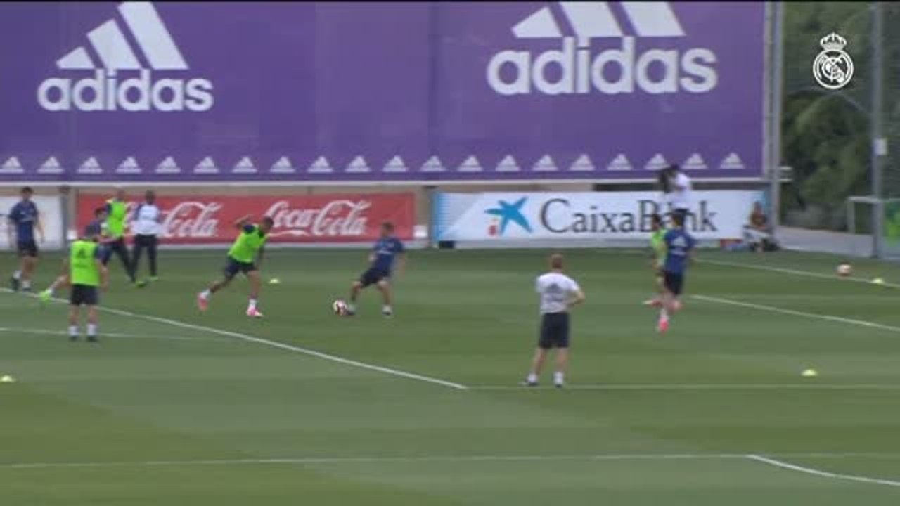 El Real Madrid regresa a los entrenamientos tras la victoria en Múnich