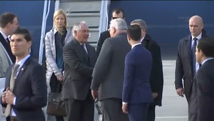 Tillerson llega a Moscú con un mensaje para Putin