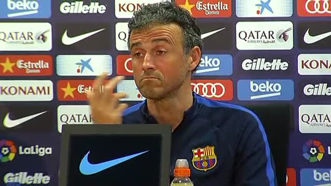 Luis Enrique evita pronunciarse sobre las críticas al arbitraje ante el PSG: "Pasa palabra"