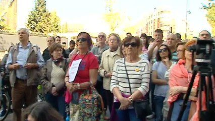 Concentración en recuerdo de José Couso ante la Embajada de EEUU