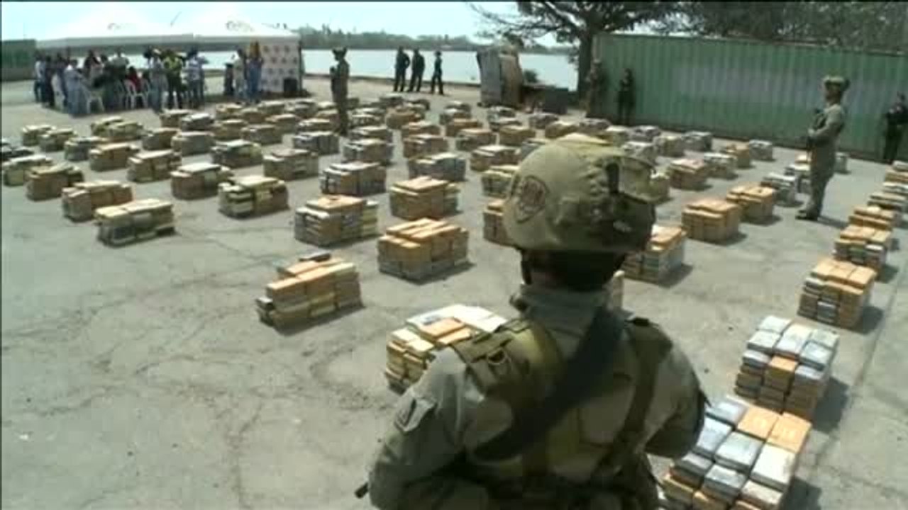 Incautadas seis toneladas de cocaína pura que venían hacia España