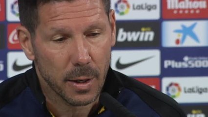 Simeone: "Nadie te asegura absolutamente nada en lo que queda de liga"