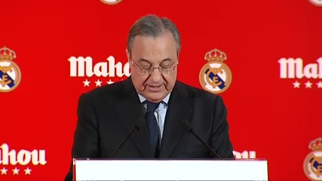 Florentino Pérez: El equipo debe darlo todo para lograr el doble reto de la Champions y la Liga