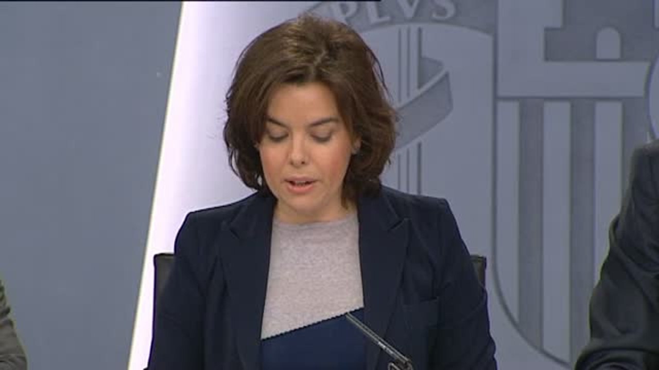 El Gobierno recurrirá los presupuestos de Cataluña ante el Tribunal Consitucional