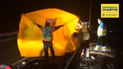 Fallece un motorista de 47 años en una carretera madrileña