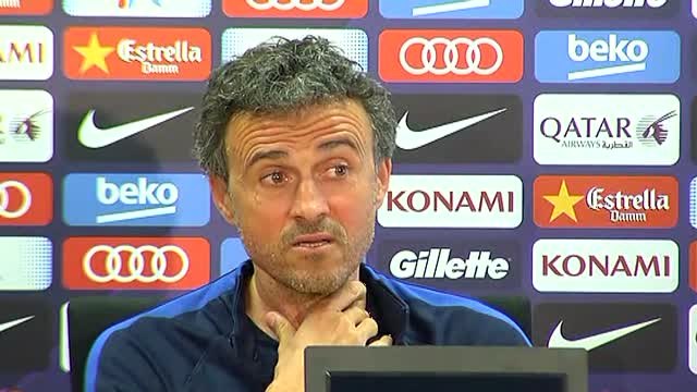 Luis Enrique: Si dejo el Barça no es para irme a otro equipo. ¿Dónde voy a estar mejor que aquí?
