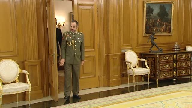 Felipe VI recibe a Ángel Gurría Treviño, secretario general de la Organización para la Cooperación y el Desarrollo Económicos (OCDE)