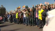 Los taxistas toman el centro de Madrid