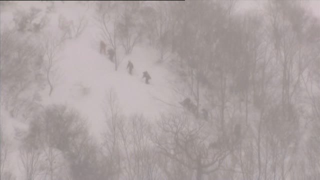 Al menos 6 adolescentes fallecidos tras una avalancha de nieve en el centro de Japón