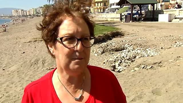 Playas destrozadas a un mes de Semana Santa