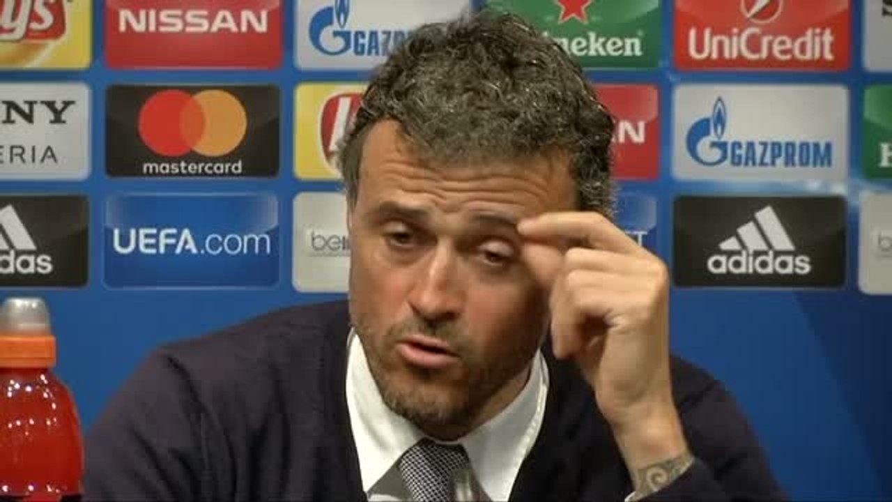 Luis Enrique: "Esta victoria va dedicada a los culés que nos han apoyado después del 4-0"