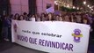 Manifestaciones de mujeres en todas las ciudades españolas para reivindicar la igualdad de derechos
