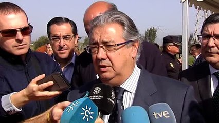 Zoido: "El Gobierno de España piensa de una manera distinta al señor Otegi"