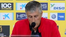 Setién anuncia su marcha de la UD Las Palmas al final de temporada