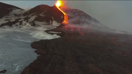 Nuevo espectáculo del Etna