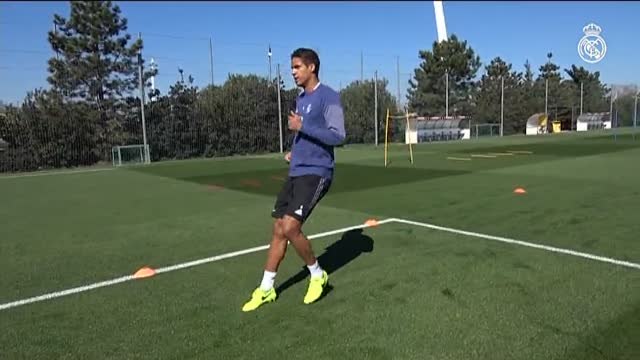 El Real Madrid prepara su encuentro ante el Athletic Club en San Mamés