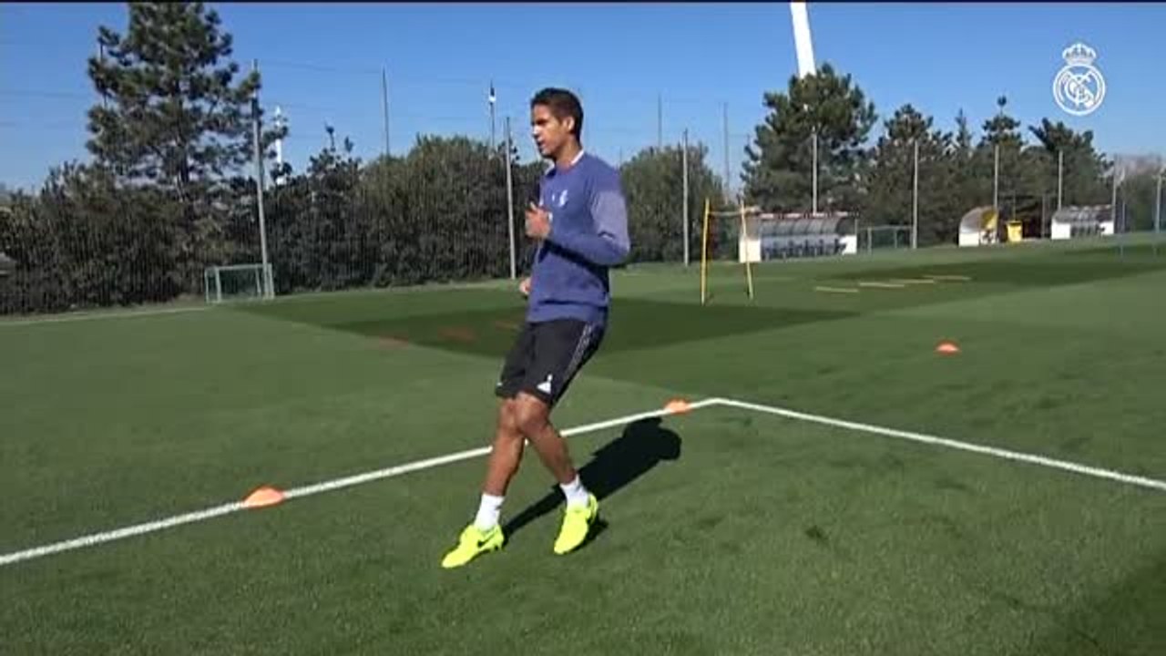 El Real Madrid prepara su encuentro ante el Athletic Club en San Mamés