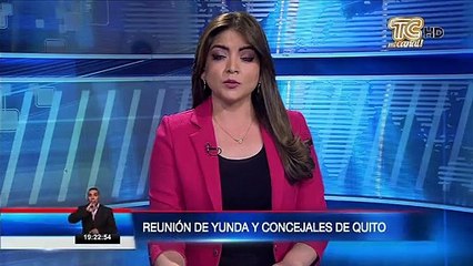 Alcalde electo de Quito se reunió con concejales de la ciudad