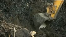 Al menos 46 fallecidos en el derrumbe de toneladas de basura de un vertedero