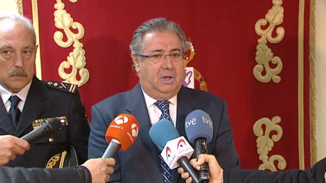 Zoido califica de "muy graves" los incidentes registrados el fin de semana en las calles de Pamplona