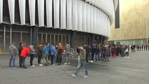 Gran expectación en Bilbao por la visita del Real Madrid