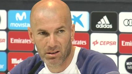 Zidane: "Estamos convencidos de que nuestro día a día es la liga"