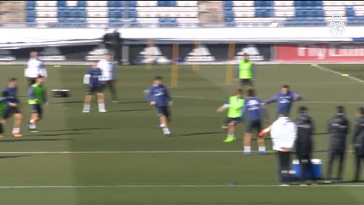 El Real Madrid prepara ya el choque ante el Valencia