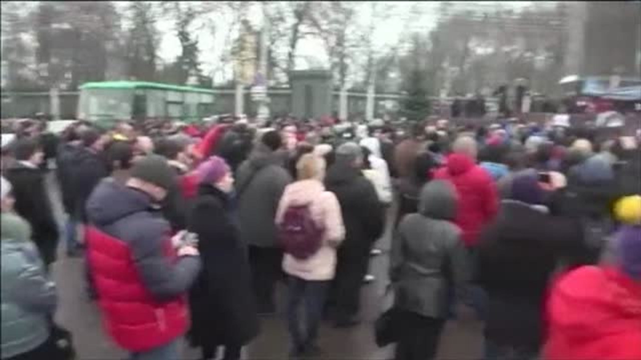 Protestas en Bielorrusia en contra de la "ley de los parásitos sociales"
