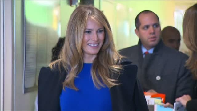 Melania Trump se estrena como primera dama en solitario
