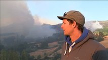 Espectacular incendio en Nueva Zelanda calcina más de dos mil hectáreas y se cobra una vida