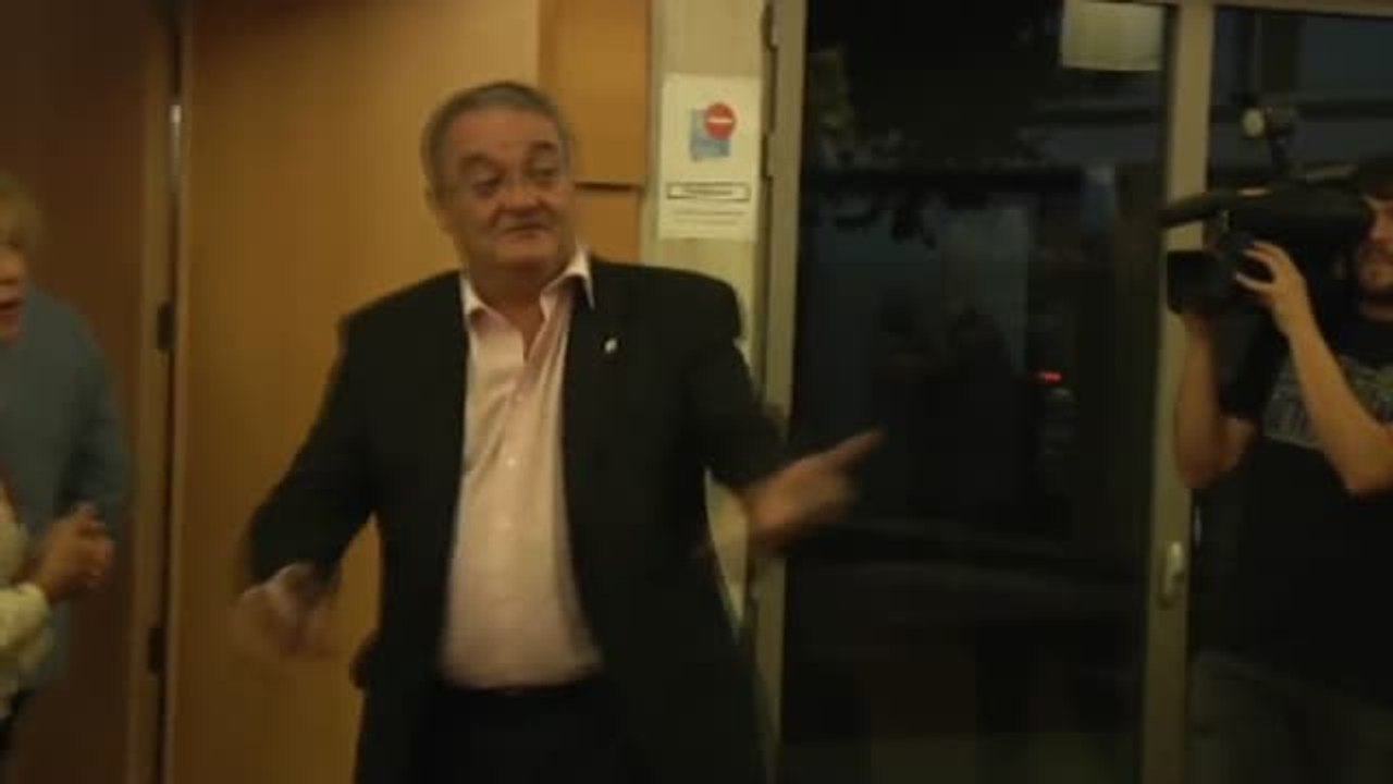 Los 'cinco del Buero' se sientan en el banquillo acusados de atentado a la autoridad y desórdenes públicos