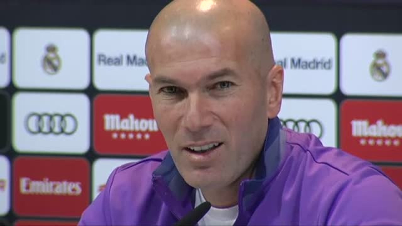 Zidane: "Si el presidente dice que hay obras, hay obras"