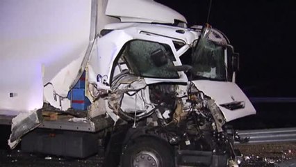 Un camión embiste a una máquina quitanieves en el puerto de Padornelo