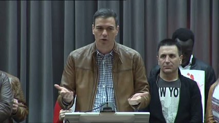 Pedro Sánchez: "Nunca un socialista será mi adversario"