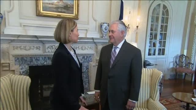 Mogherini viaja a Estados Unidos para rebajar la tensión con la Administración Trump