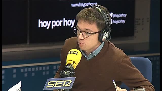 Errejón: Si gana la lista de Pablo Iglesias va a ser muy difícil desalojar a Rajoy de la Moncloa