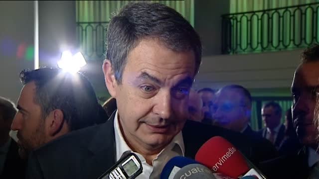Zapatero: Soy optimista con el futuro del Partido Socialista