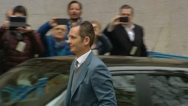 Urdangarín llega a los juzgados para conocer su futuro inmediato