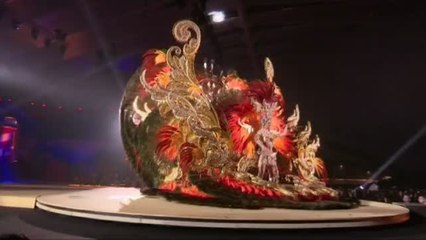 La reina del carnaval de Tenerife brilla como el sol