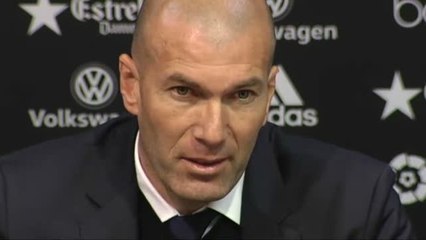 Zidane sobre la derrota 2-1 ante el Valencia: "No estuvimos muy listos ni atentos"