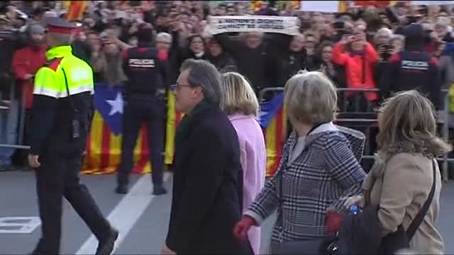Comienza el juicio contra Artur Mas, Joana Ortega e Irene Rigau