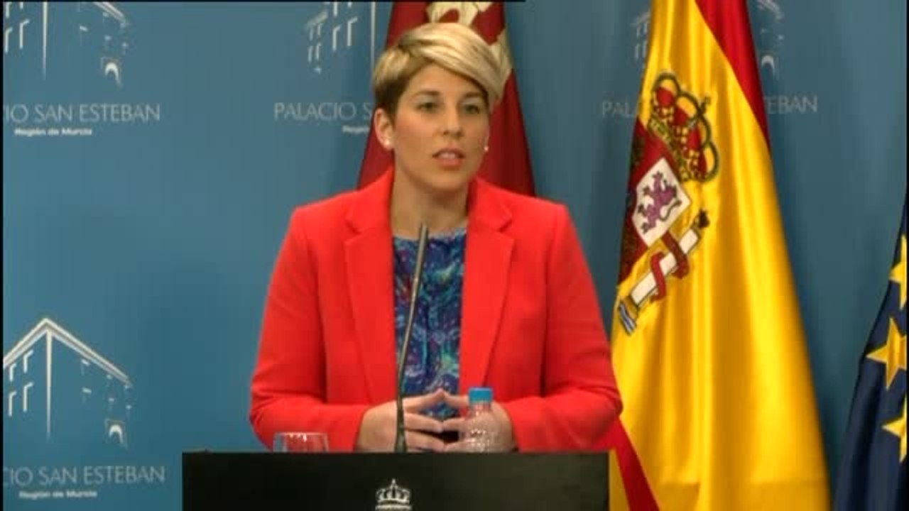 La portavoz del Gobierno de Murcia: "El presidente siempre cumple su palabra y cumple con la ley"