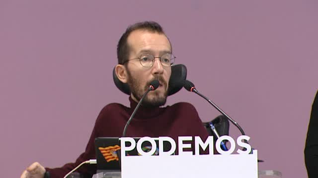 Echenique: El apoyo a Errejón es evidente y está garantizado